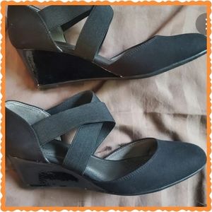 Darcy Black Strap Dress Shoes